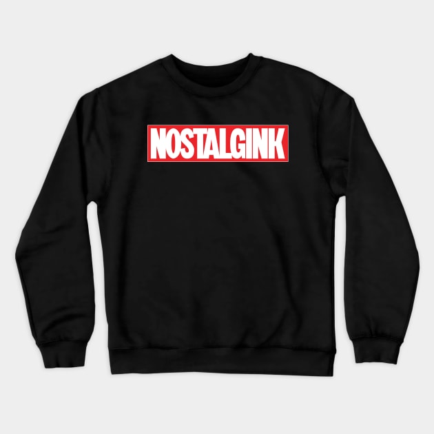 The Marvelous Nostalgink Crewneck Sweatshirt by Nostalgink